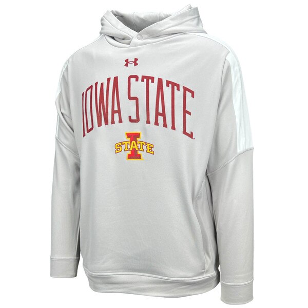 Under Armour I-State Gray Tech Hooded Sweatshirt